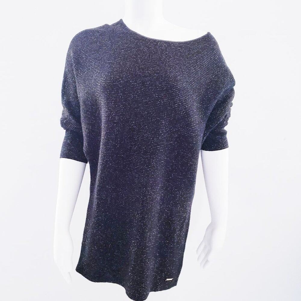 Ellen Tracy Women's Tunic Dolman Sleeve Sweater Small